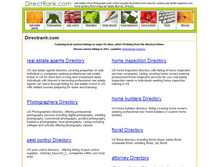 Tablet Screenshot of directrank.com